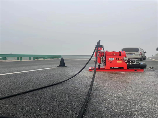 中阳马路路基路面开裂下沉注浆加固灌浆